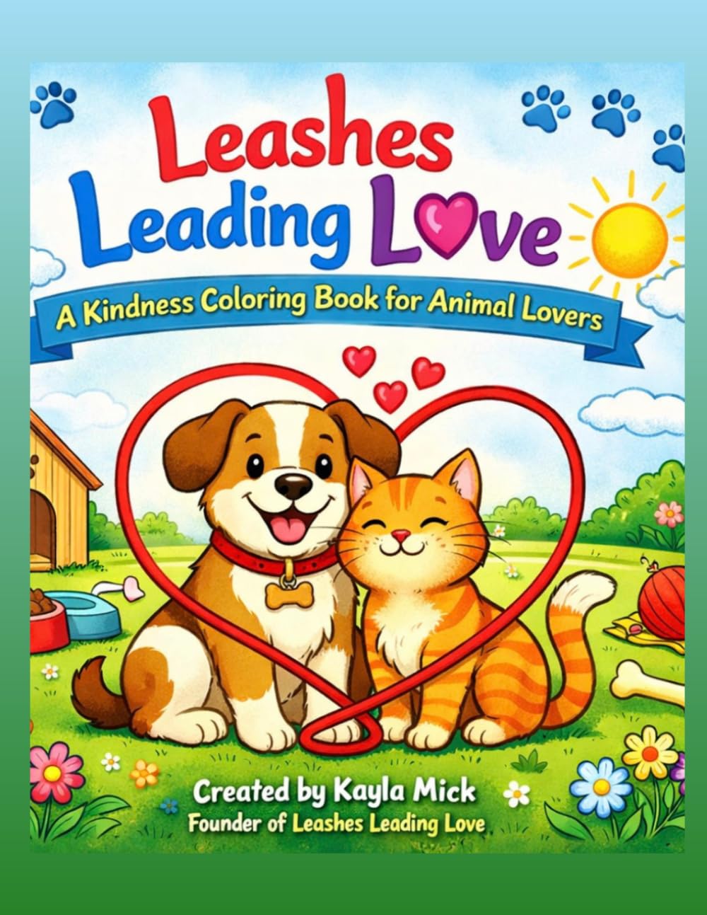 Leashes Leading Love: A Kindness Coloring Book for Animal Lovers