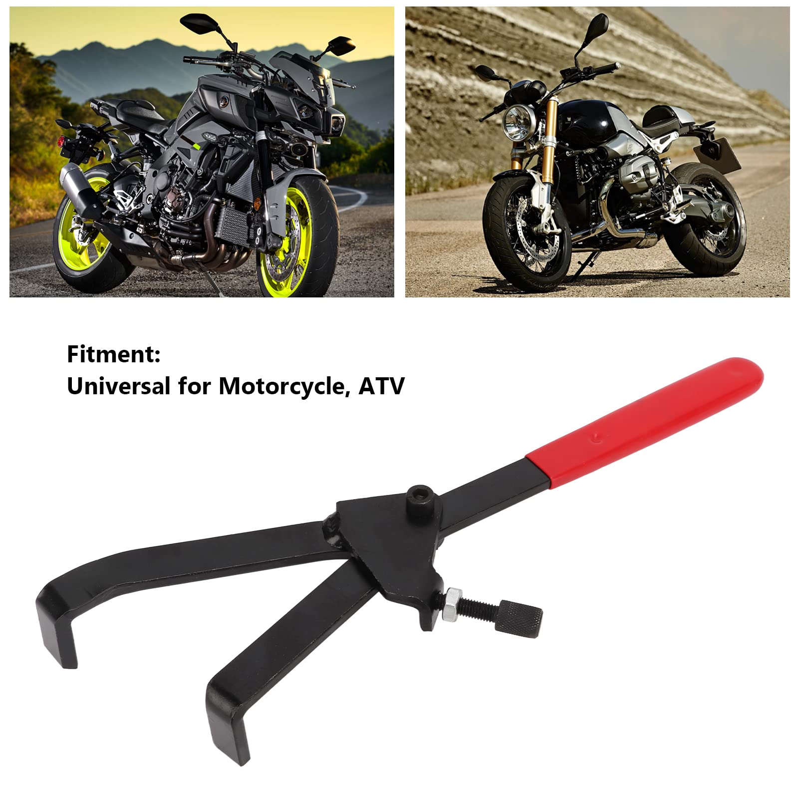 Narzędzia Ręczne, Akozon Auto Repair Partsr Motocykl Klucz do Koła Pasowego Koło Zamachowe Klucz Narzędzie do Usuwania Sprzęgła Uniwersalny do Motocykla ATV, Regulowane Klucze, Klucz Sprzęgła Koła Zam