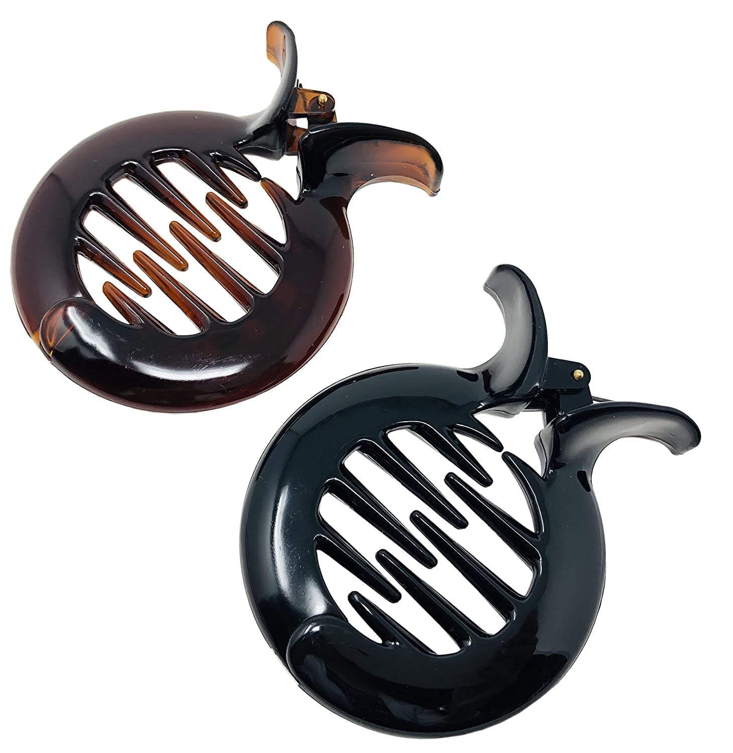 looks like fashion 2 Pieces Banana hair Clutch/Claws/Clips for Girls and Women.