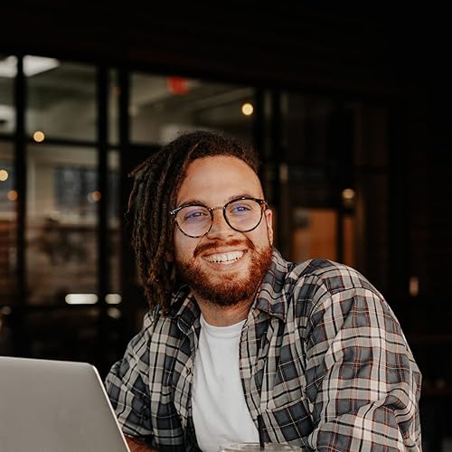Miniatura 6 de AQWANO Gafas de lectura con bloqueo de luz azul para mujeres y hombres, para lectura de computadora redondos, antifatiga ocularUVdeslumbramiento