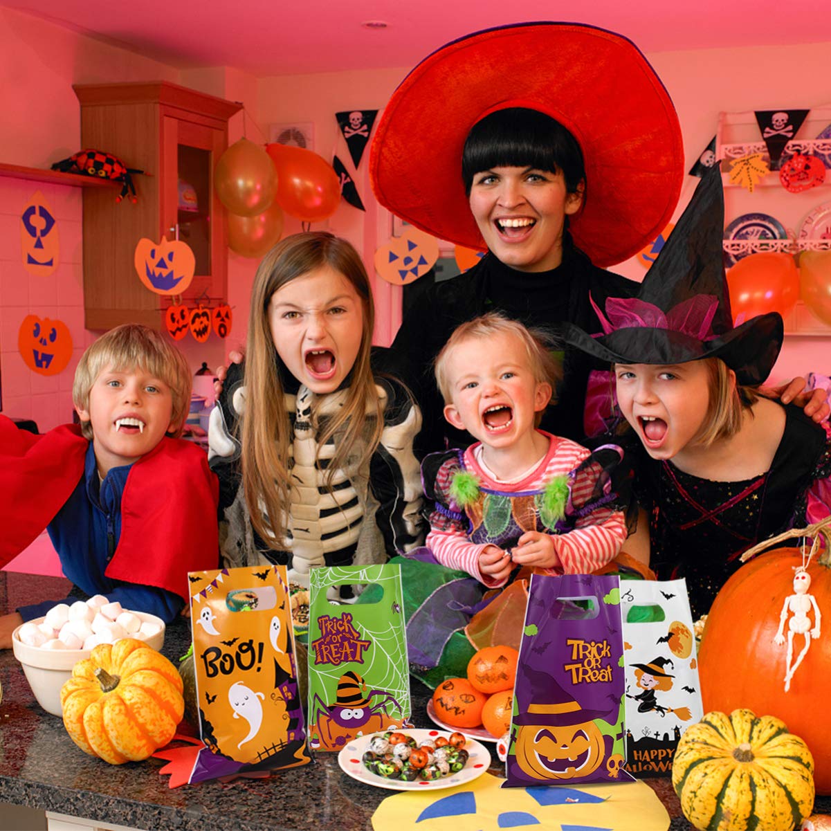 Sacchetto Halloween fai da te per dolcetto o scherzetto