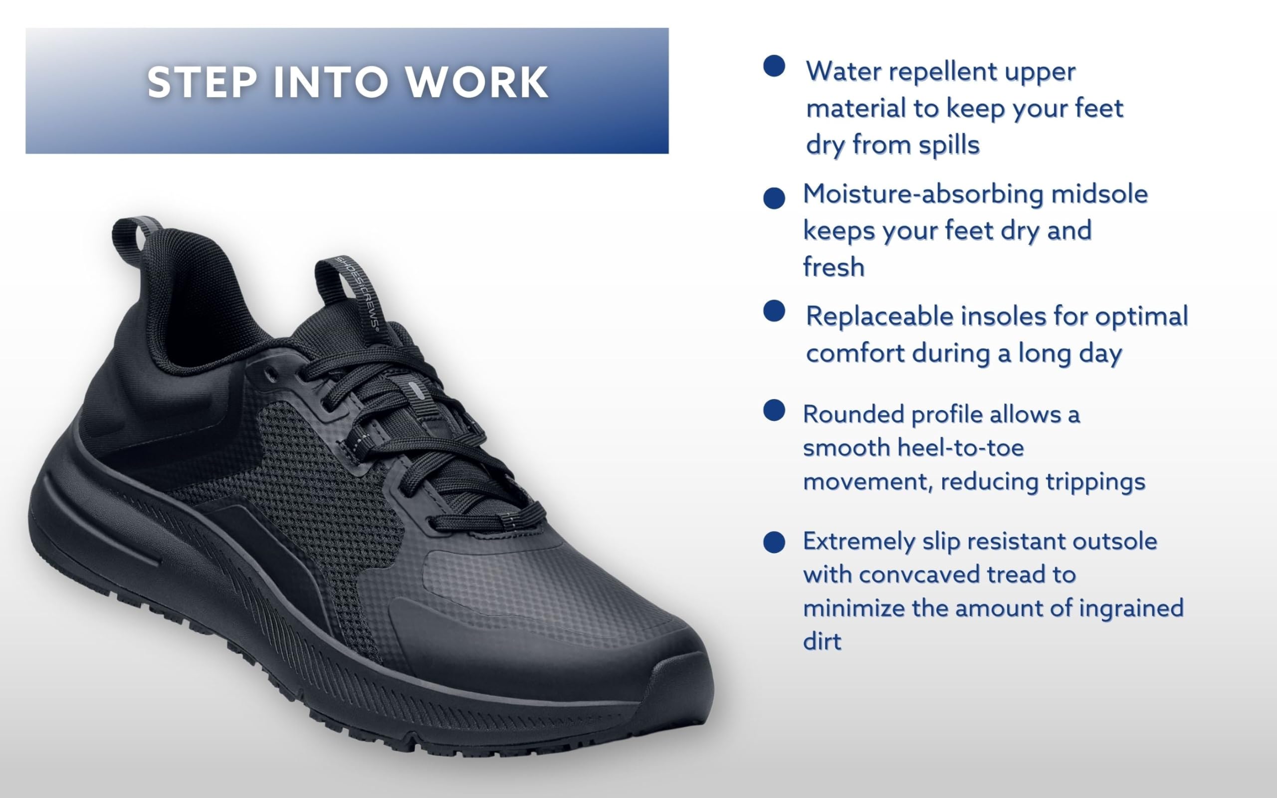 Shoes for Crews Crossing Men, Zapatillas Hombre
