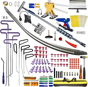 CYGOODS 182pcs Car Dent Repair Puller Kit, Paintless Dent Removal Tools, Auto Dent Repair Set