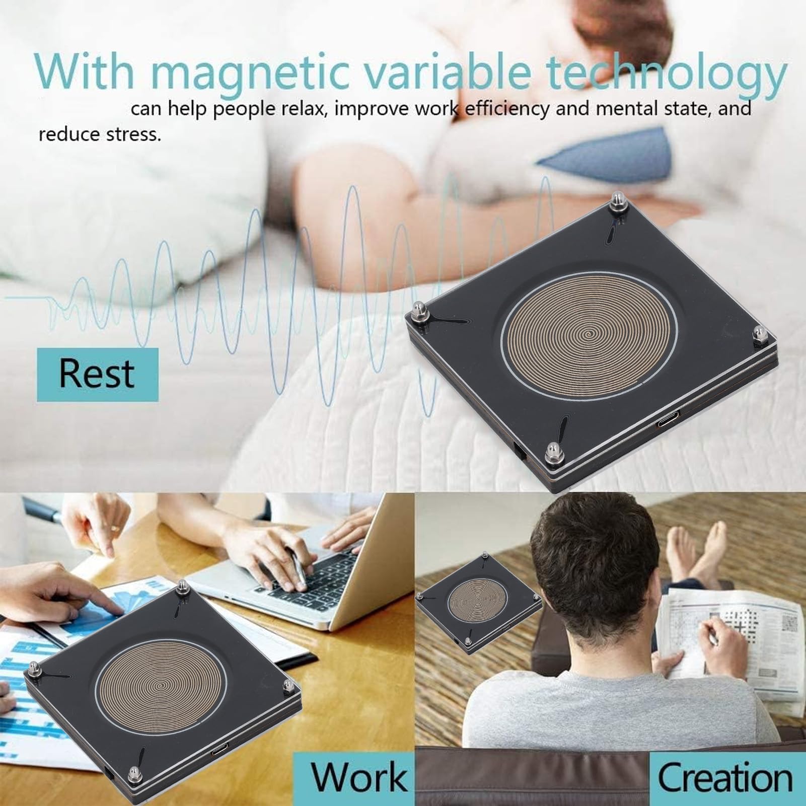 7.83HZ Schumann Resonance Generator Ultra Low Frequency Pulse Resonator with Indicator