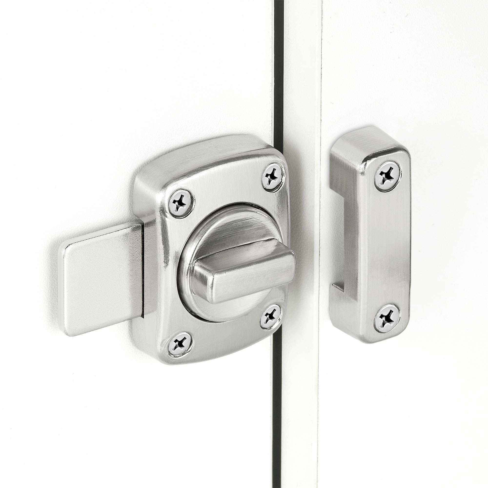 Bolt Rotation Lock Snapklik.com : INIRET 2 Packs Rotate Bolt Latch Gate Latches Safety ...