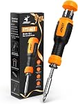 JOREST 25 in 1 Multibit Screwdriver Set, Magnetic Multitool Screwdriver with Torx Philips Flathead Hex Square, Portable Repair Tool Kit for Daily Repairs