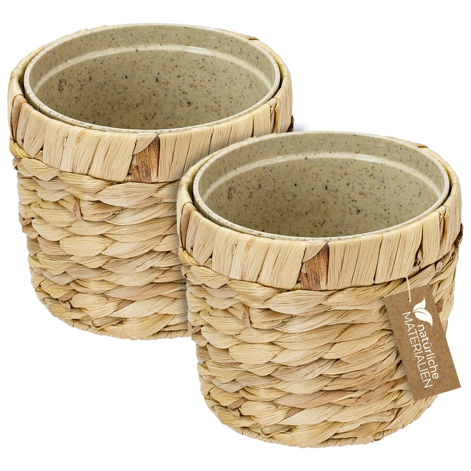 HMF Wasserhyazinthentopf Wasserhyazinthentopf Innovativer Blumentopf (Set, 2 St)