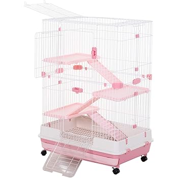 pawhut rabbit cage
