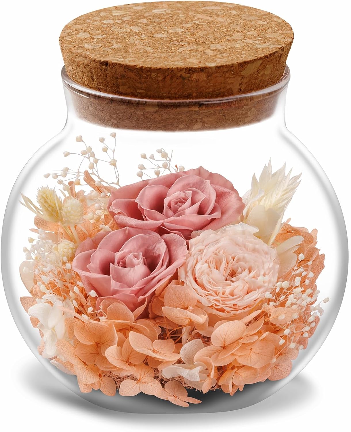 Preserved Flower Terrarium – Eternal Beauty
