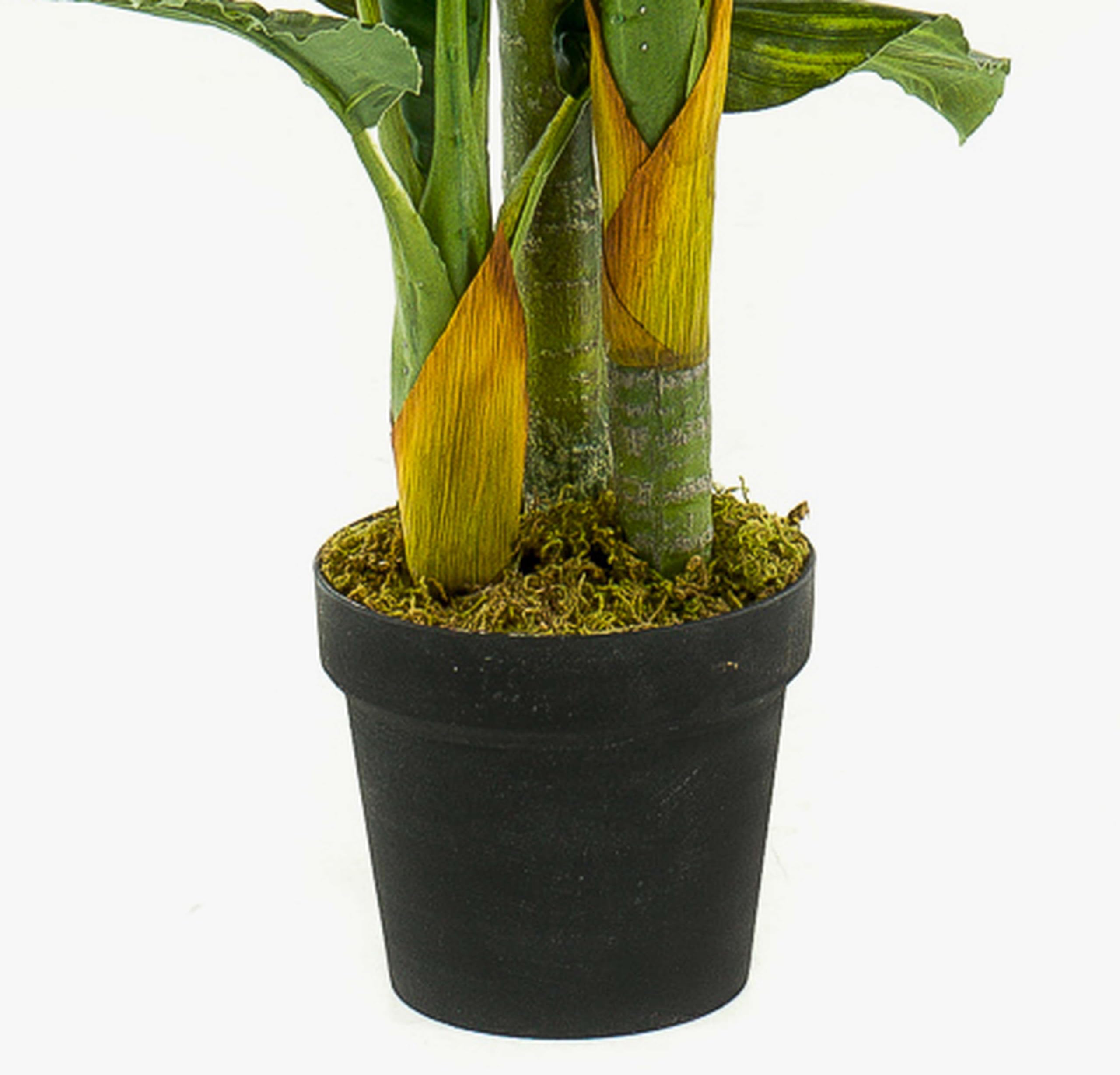 Amazon.de: artplants.de Spathiphyllum knstlich SIERO, grn, 130cm -  Einblatt Textilpflanze/Deko Pflanze Scheidenblatt