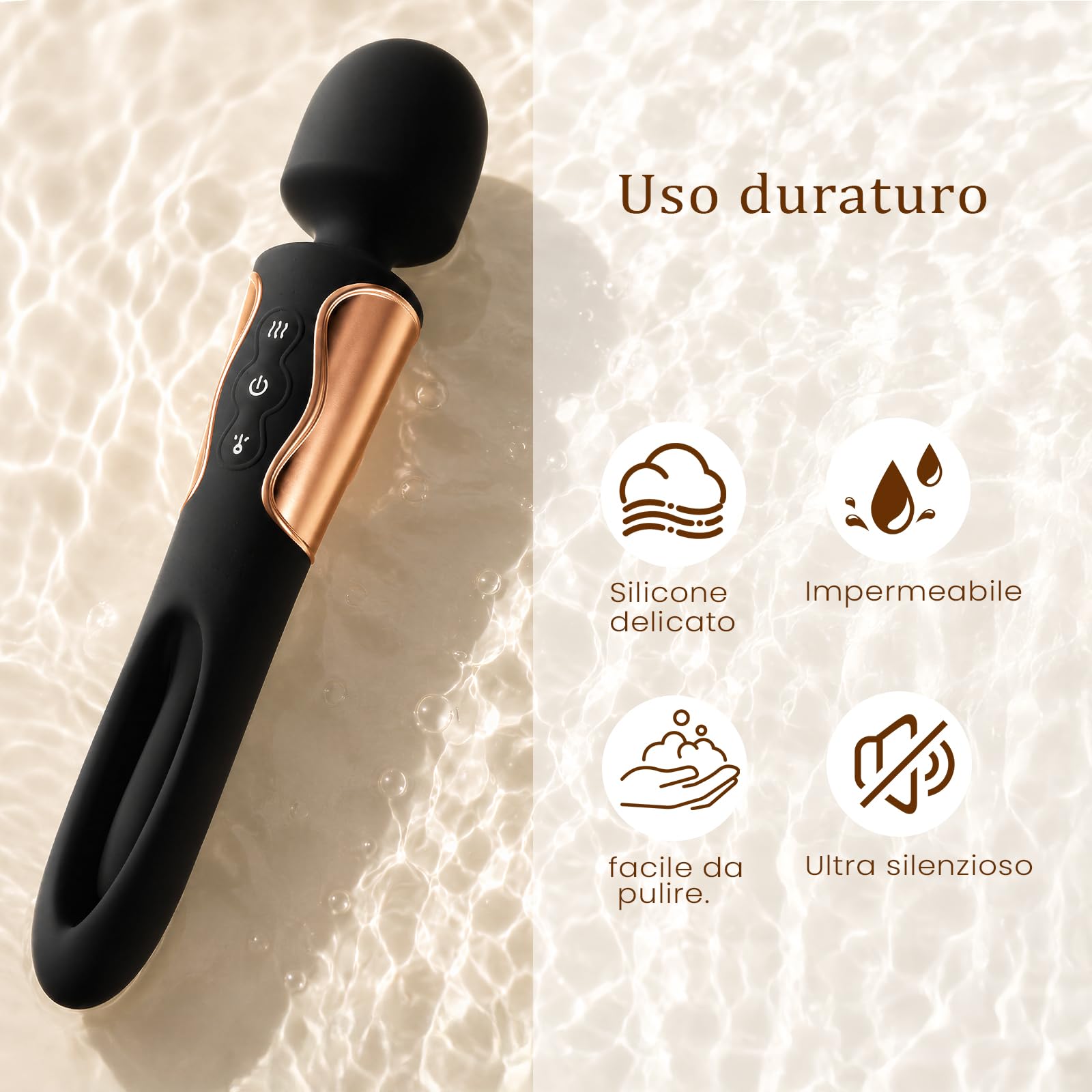 Sex Toys Vibratoreper Donna Professionale con APP Wireless, Doppia Stimolazione Clitoride e Punto G, Funzione Tapping Dinamico, Ricarica Rapida, 3 Intensità e 7 Modalità, Silicone Morbido Impermeabile
