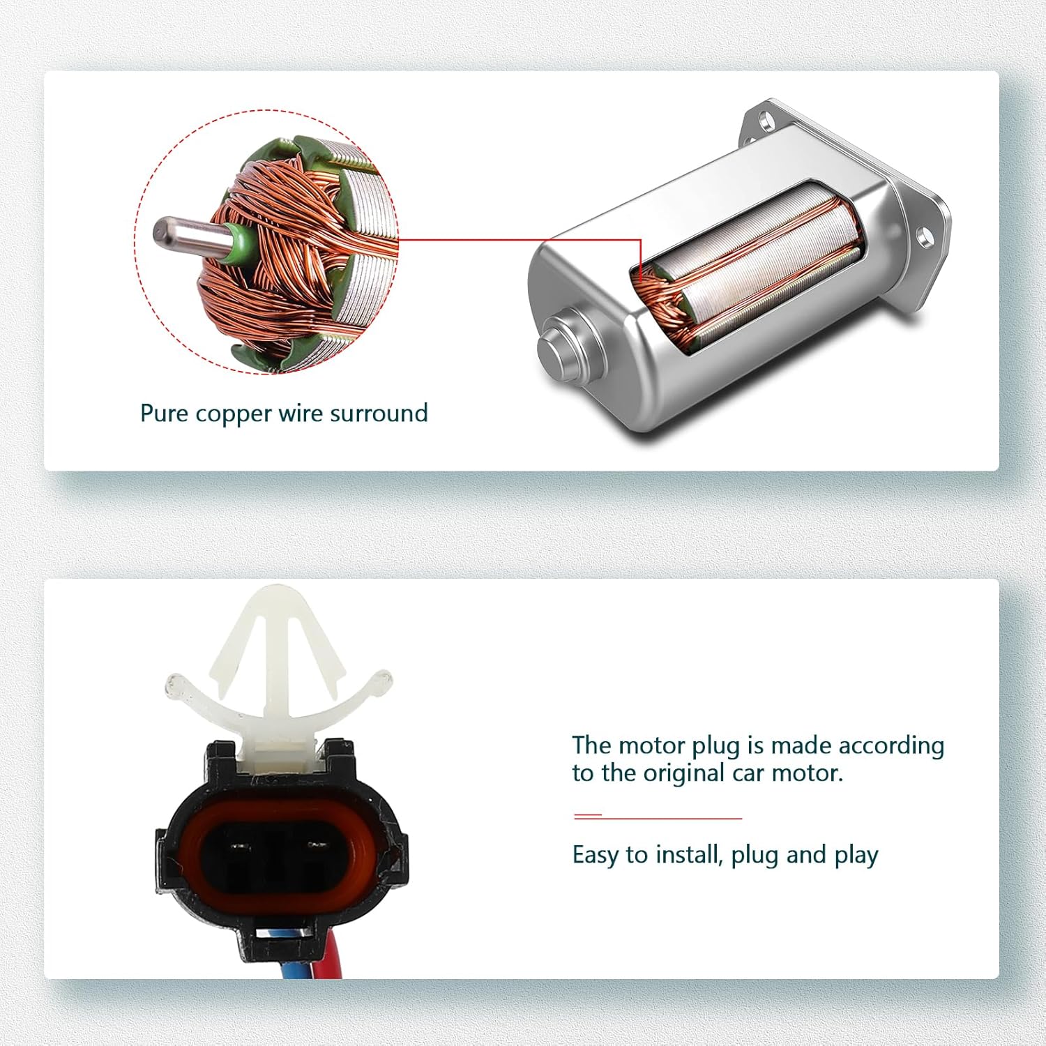 FINDAUTO Front Left Side Power Window Regulator with Motor Replacement for 2002-2005 for Kia Sedona, 748-414