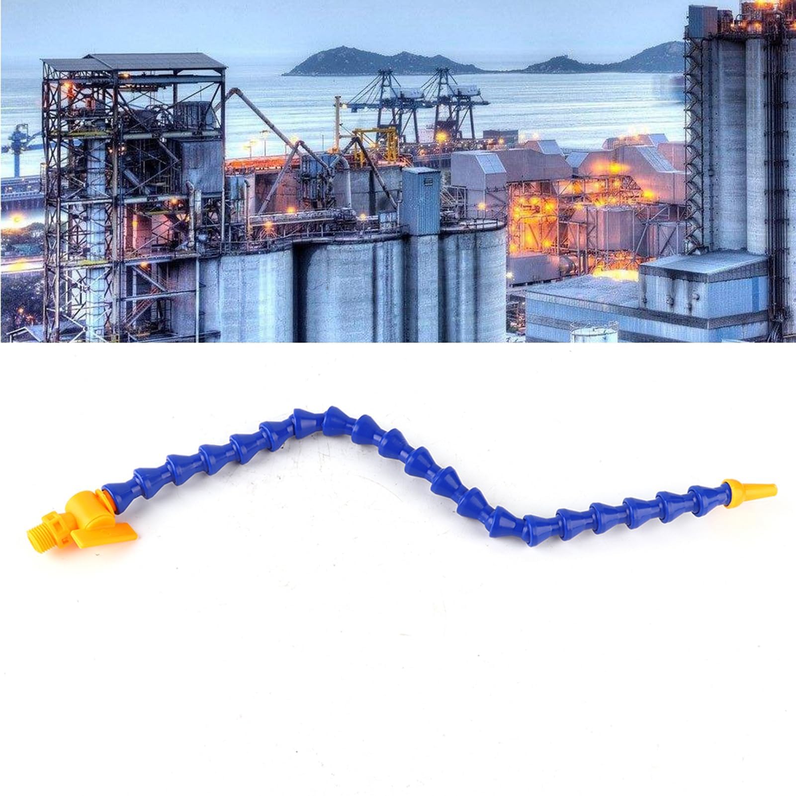 Tuyau de liquide de refroidissement de 12 pcs, 1/4 "pt file d' plate/ronde à l' de liquide de liquide de liquide de refroidissement avec interrupteur pour le tour CNC