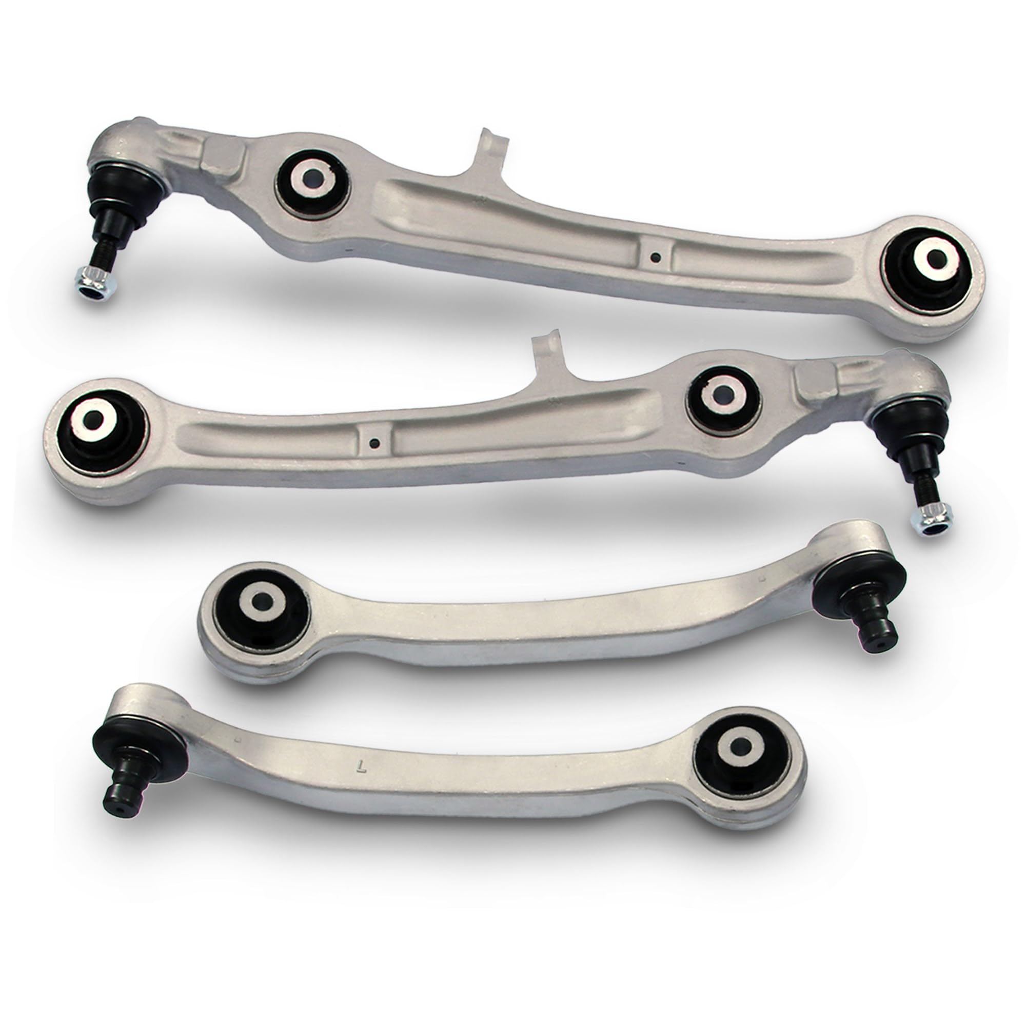 ATEC Germany 2x Querlenker vorne oben, 2x Querlenker vorne oben hinten, 2x Querlenker vorne unten hinten, 2x Querlenker vorne unten vorne, 2x Koppelstange, 2x Spurstange komplett inkl. Schraubensatz