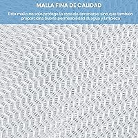 Vista 6 de BAGAIL Bolsas de lavandería de malla para lencería íntima y delicadas, 5 unidades (1XL, 2L, 2M)