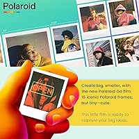 Vista 5 de Polaroid Go Generation 2 - Mini cámara de película instantánea, azul (9147), solo compatible con Go Film