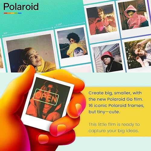 Miniatura 5 de Polaroid Go Generation 2 - Mini cámara de película instantánea, azul (9147), solo compatible con Go Film
