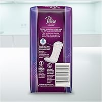 Vista 10 de Poise Protectores para incontinencia, absorción muy ligera, longitud regular (26 unidades)