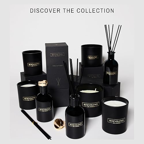 Miniatura 9 de Vela perfumada de rosa y sándalo para hombres y mujeres, con un fuerte aroma para el hogar, 6 onzas, 35 horas, velas de soja, velas de aromaterapia