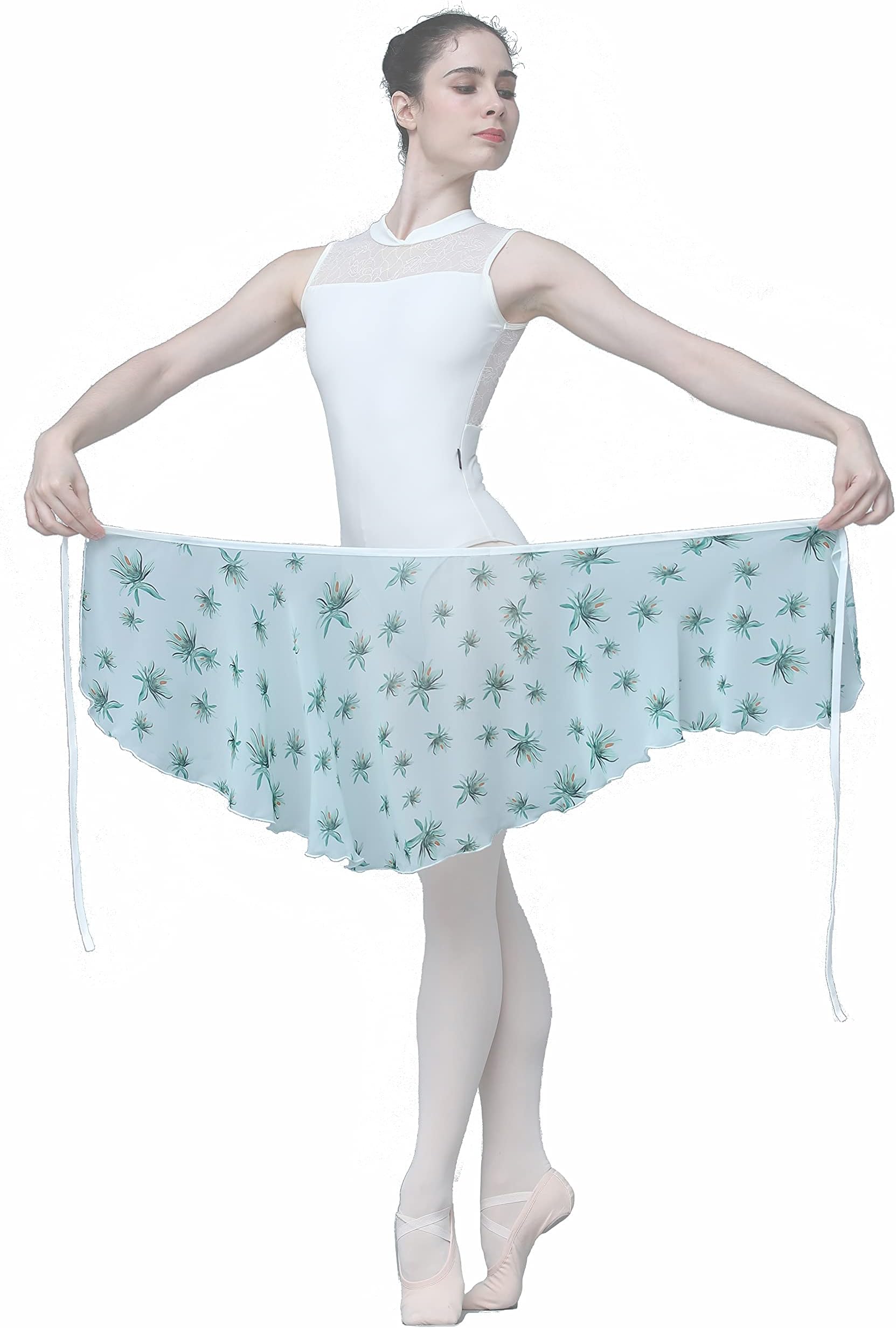 Dance Favourite Ballet Chiffon Wrap Skirts for Women Short and Girls