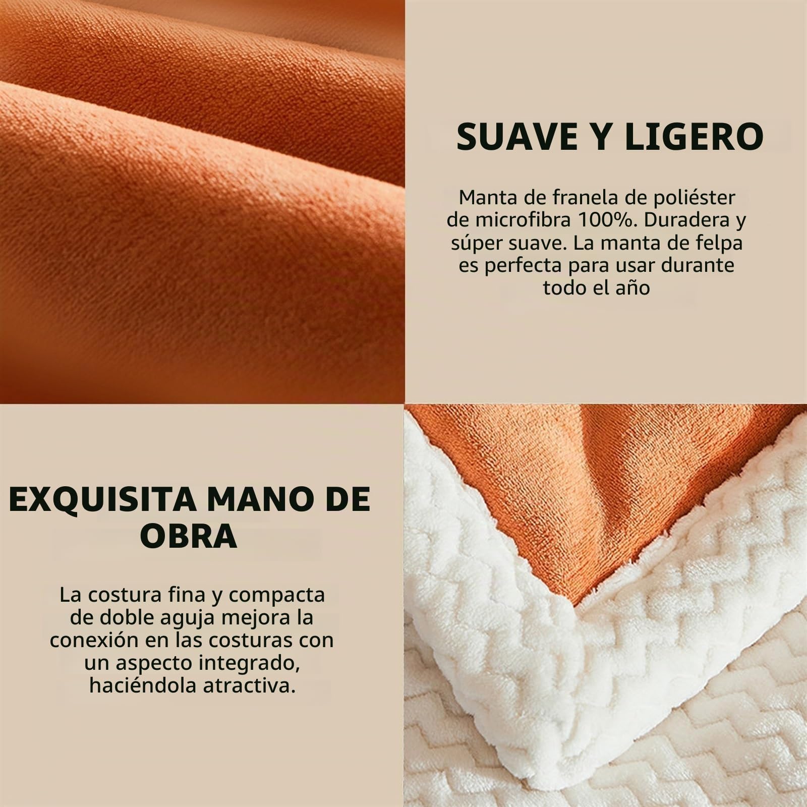 Manta Cálida Borreguillo para Sofá y Cama 150x200 180x200cm - Mantas Polar Doble Capa Reversible Extra Gruesa, Calientes Super Suaves y Cómodas(Color 9,200x230cm)