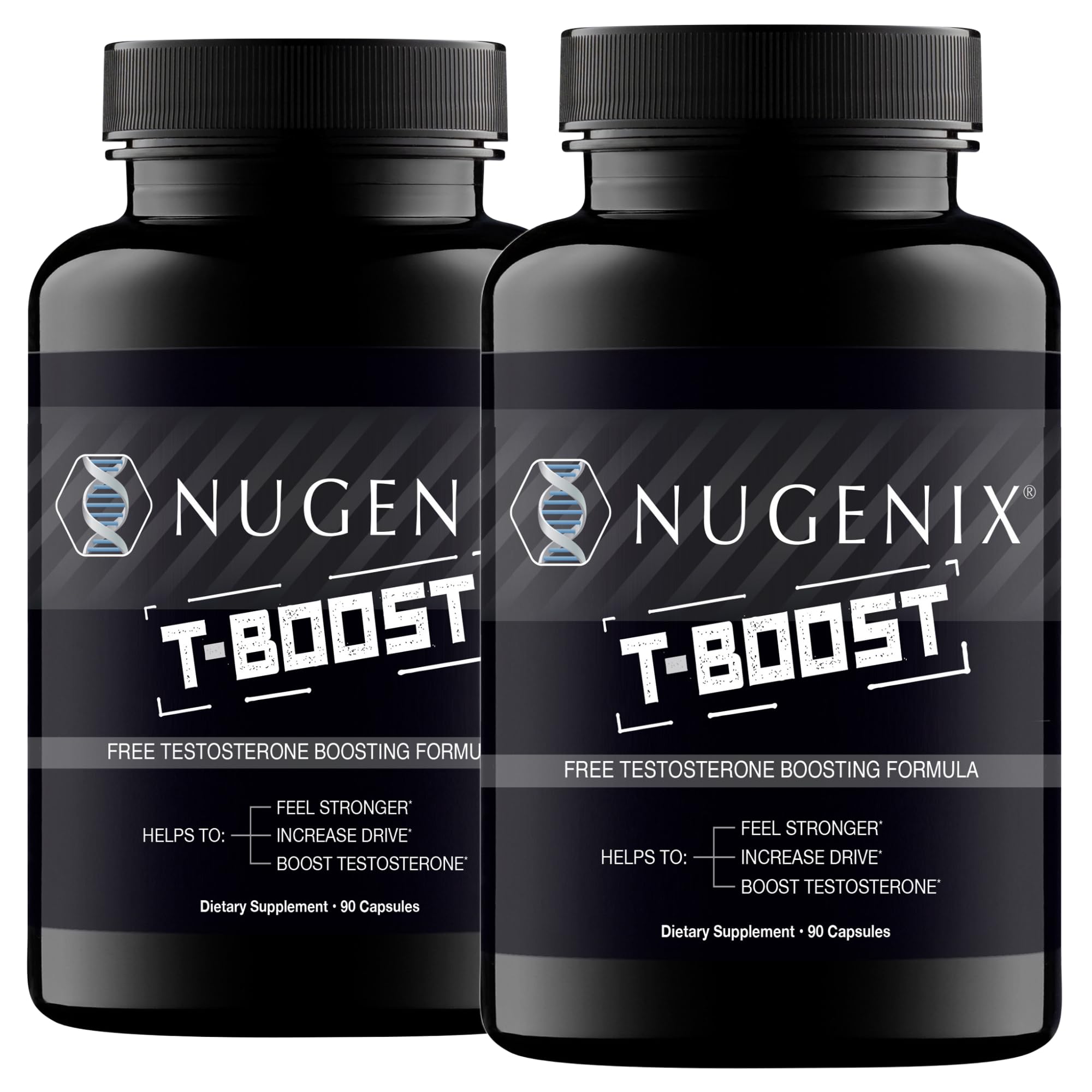 Nugenix T Boost - Free Testosterone Booster Supplement for Men, 180 Count