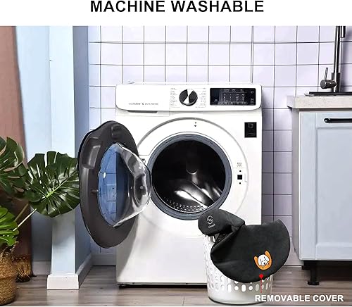 Miniatura 9 de Whoopub Almohada calmante para perros y gatos medianos, beneficio para vértebra cervicalcuello, fácil de transportar cuando viajas, con espuma de