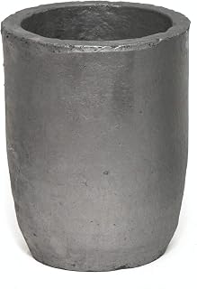 Cast Masters USA - 10 Kg Foundry Clay Graphite Crucible Furnace Torch Melting Casting Refining Gold Silver Copper Brass Aluminum