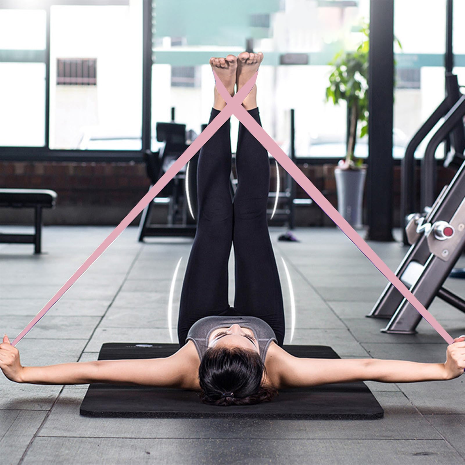 Kit Pilates Per La Casa Per Donne, Kit Pilates Essenziale, Attrezzatura Fitness Con Anello, Set Di Anelli E Palla Il Recupero Post-partum, In Studio E A Casa.