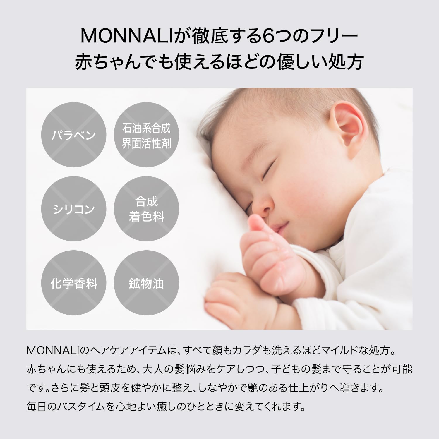 Amazon | MONNALI モナリ ブラックシリーズ ヘアケアセット