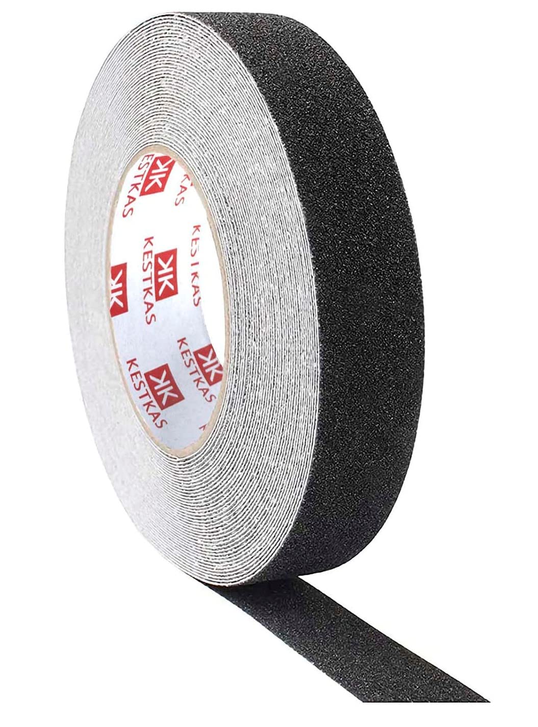 KESTKAS Anti Slip Tape 1Inch x 50Ft - Safety Tape - Non Slip Tape - Anti-Slip Adhesive Tape - Anti Slip Strips for Decking - Anti Slip Stair Treads - Indoor | Outdoor