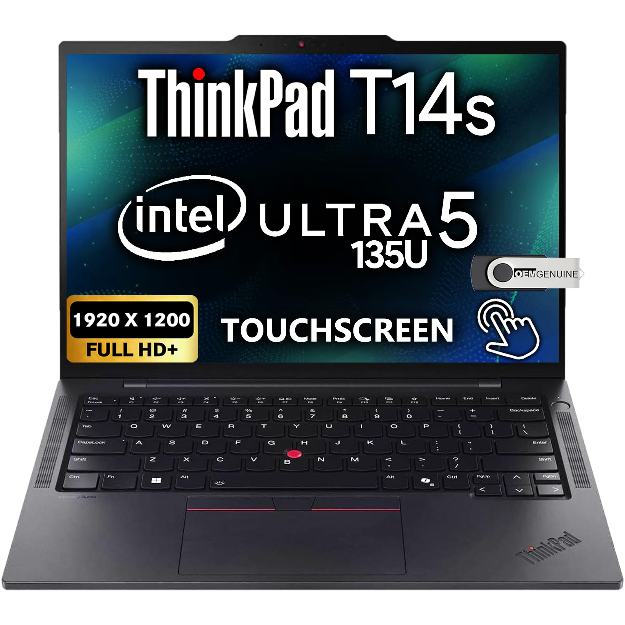 Amazon.com: Lenovo ThinkPad T14s Touchscreen, Intel Ultra 5 135U
