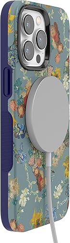 Miniatura 3 de Casely Funda para iPhone 14 Pro | Flores de Van Gogh | 50 aniversario | Compatible con MagSafe | Funda de teléfono iPhone 14 Pro