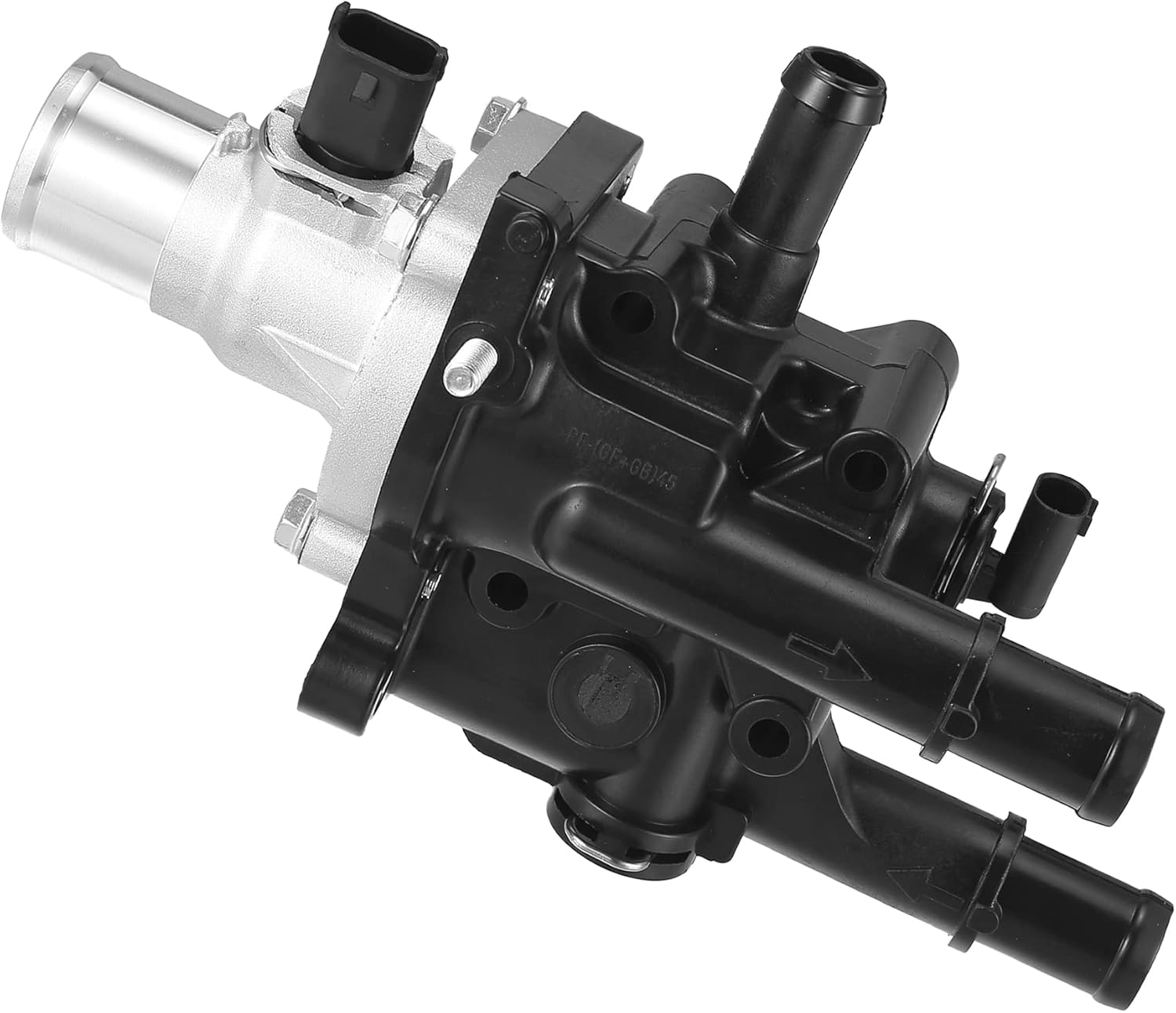 X AUTOHAUX Engine Coolant Thermostat Housing Assembly with Sensor