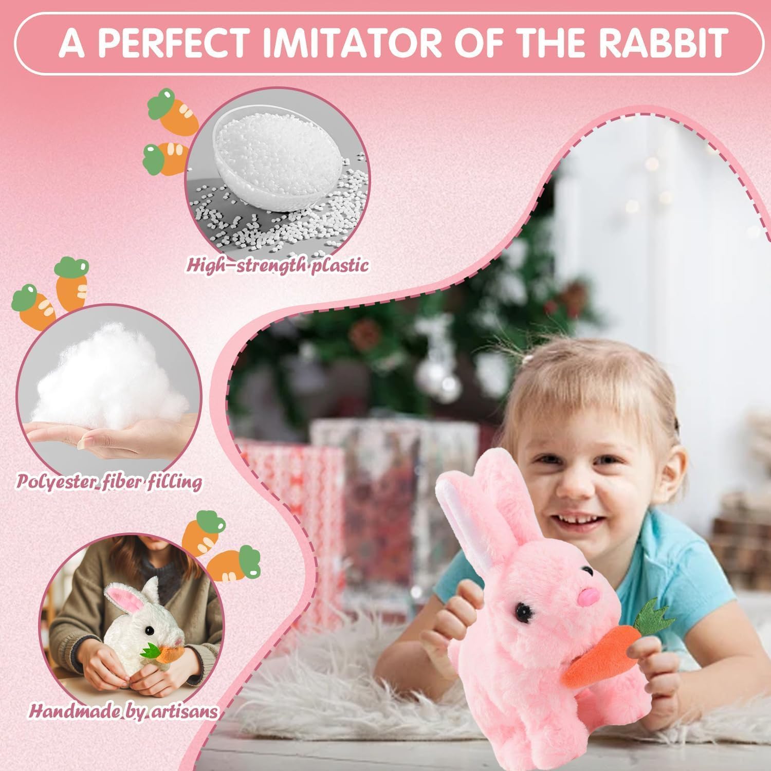 Realistic Bunny Toy