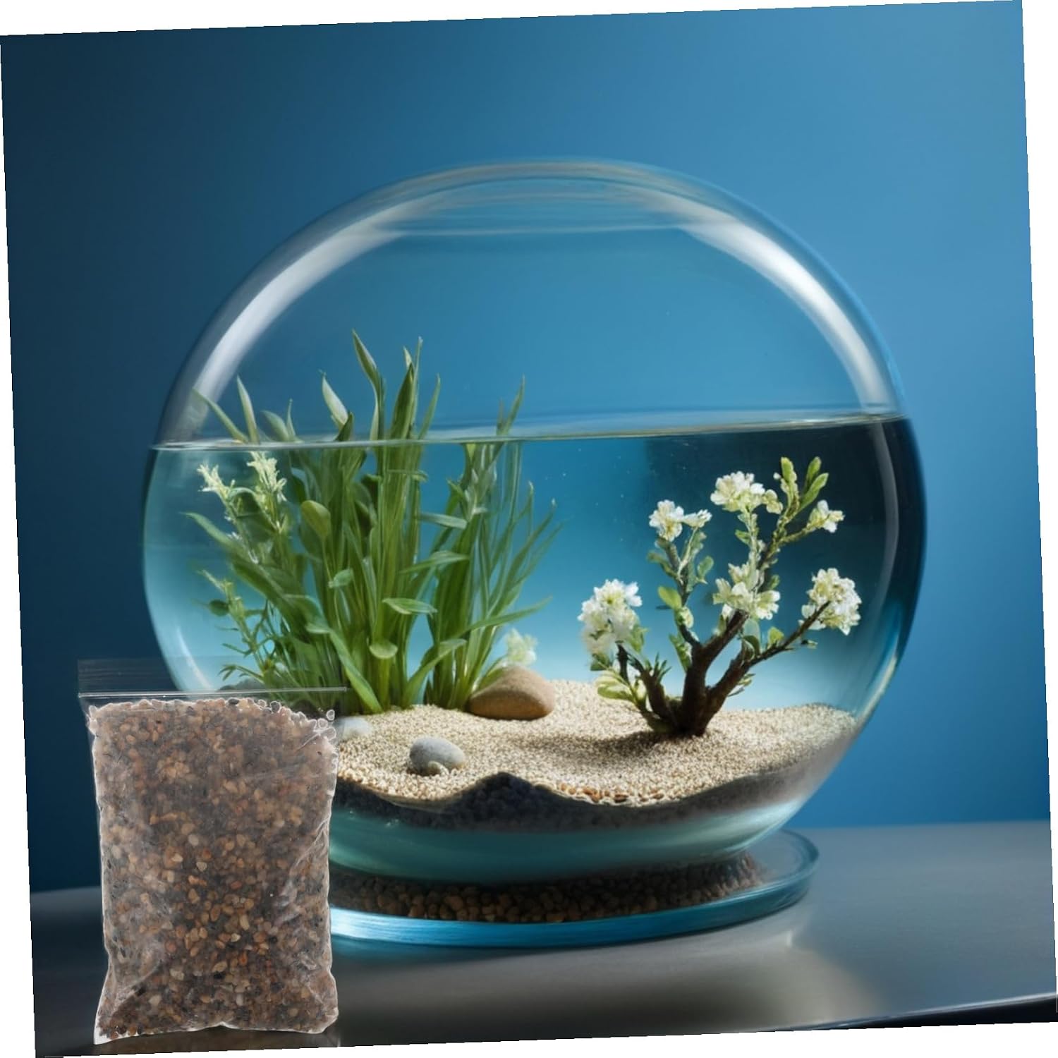 jojofuny Natural River Rocks Fish Tank Substrate Small Smooth Gravel Stones for Aquariums Succulent Pots Water Plants Vase Fillers Terrariums Decorations