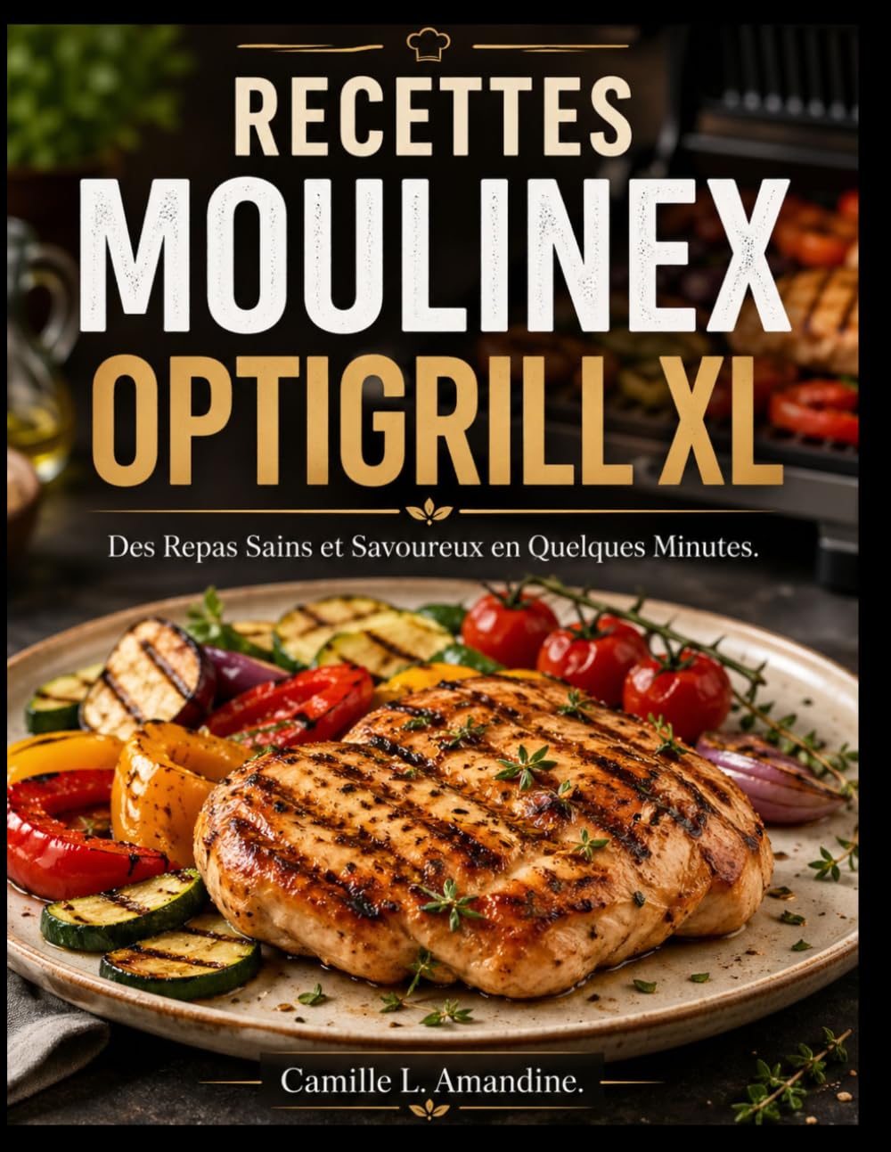 RECETTES MOULINEX OPTIGRILL XL: Des Repas Sains et Savoureux en Quelques Minutes.