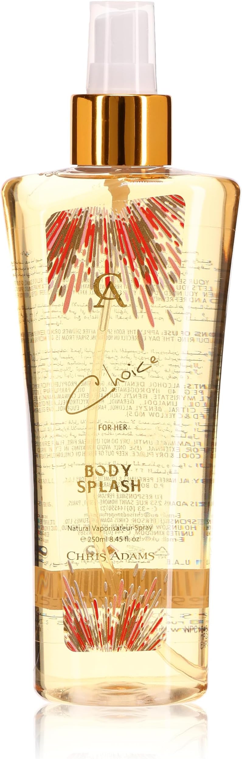 Chris Adams Perfumes Choice Bodysplash For Women, 250 ml