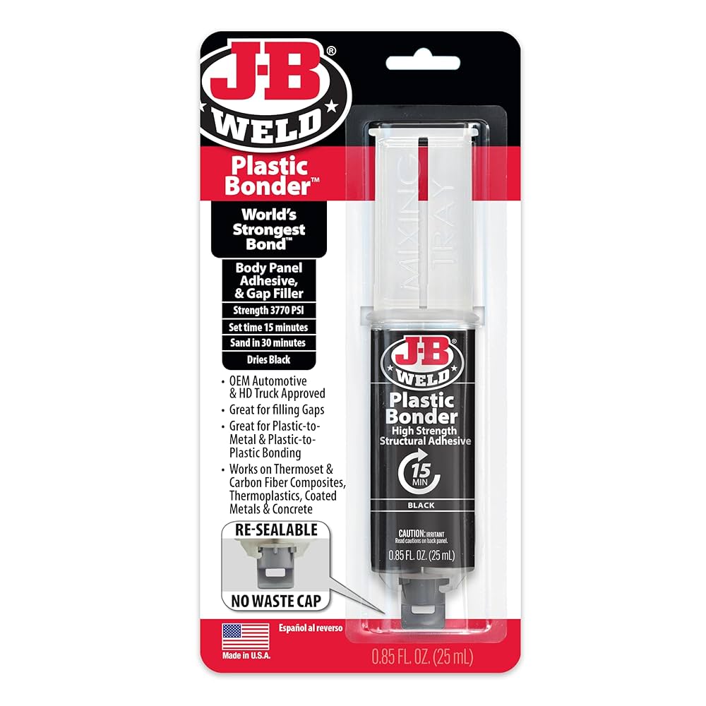 J-B Weld 50139 Plastic Bonder Body Panel Adhesive and Gap