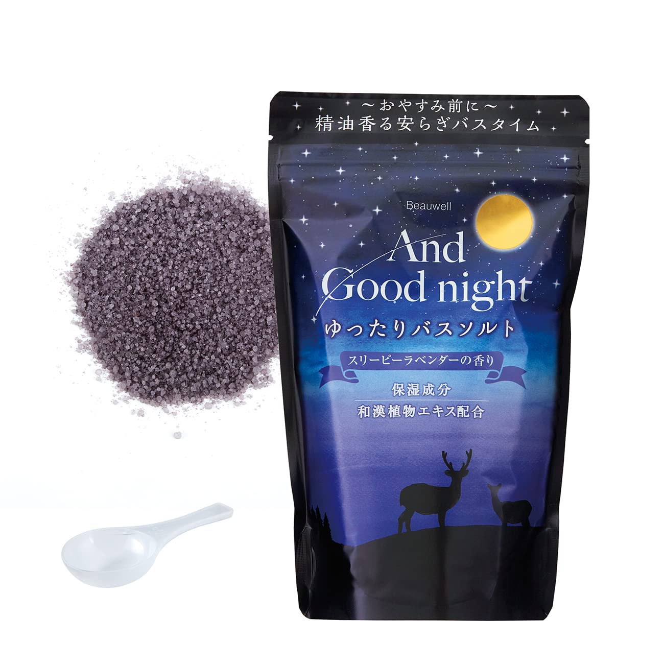 眠りやリーフバスソルトとアンドグッドナイトゆったりバスソルトLとクナイプ計11点 Amazon | AndGoodnight(アンドグッドナイト) おやすみ前に