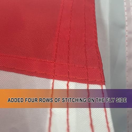 Miniatura 4 de Bandera de anclaje de yate de Estados Unidos de alta resistencia de 36 x 24 pulgadas, nailon Oxford de más larga duración, ancla de estrellas