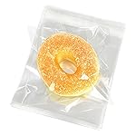 Morepack 5x5 Inches Cookie Bags, 200 Pieces Clear Self Sealing Resealable Cellophane Bags