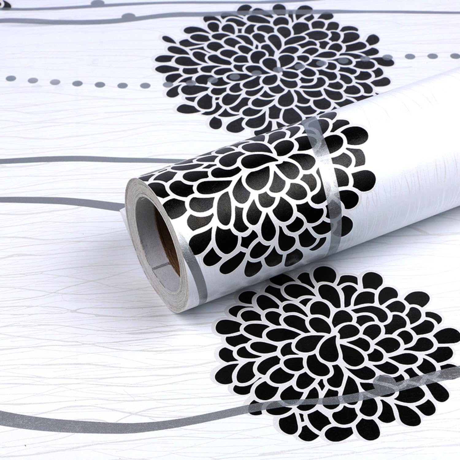 See full amazon price history chart for ANNA CREATIONS Self Adhesive Black Floral Wallpapers Waterproof Vinyl Stickers PVC for Bedroom Living Room Hall (45 x 304 cm) ANNA CREATIONS Self Adhesive Black Floral Wallpapers Waterproof Vinyl Stickers PVC for Bedroom Living Room Hall (45 x 304 cm) (B08JLR9VZ9) Amazon Price History, Amazon Price Tracker