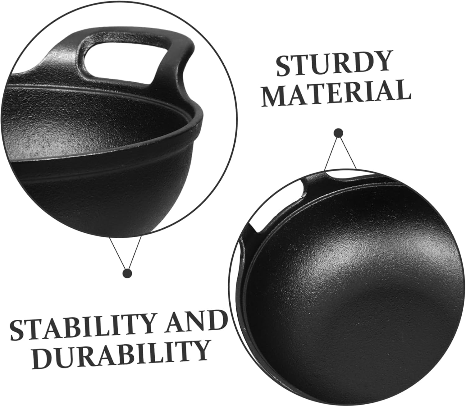 Japanese Style Hot Pot Cast Iron Saucepan Non-sticky Pot Cooking Boiler