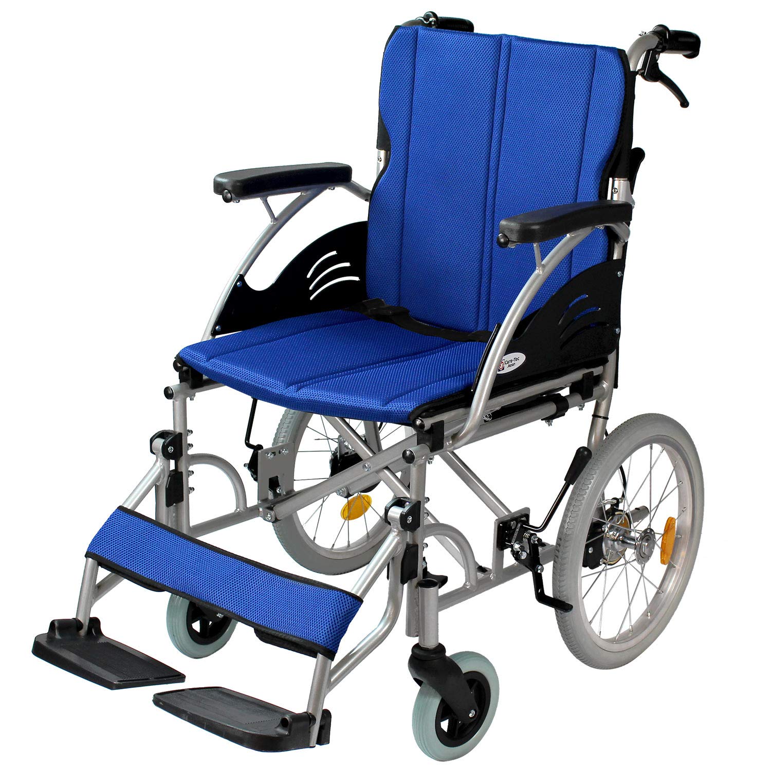 Amazon | ケアテックジャパン 介助式 アルミ製 車椅子 CA-25SU 