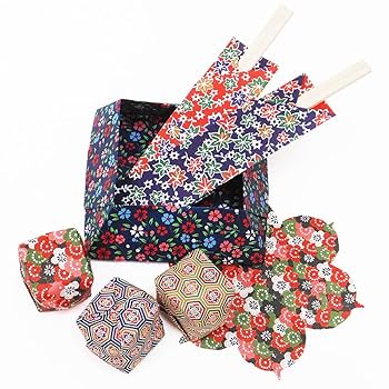 Amazon | エヒメ紙工 友禅千代紙 30×38cm 8枚 KY-4038