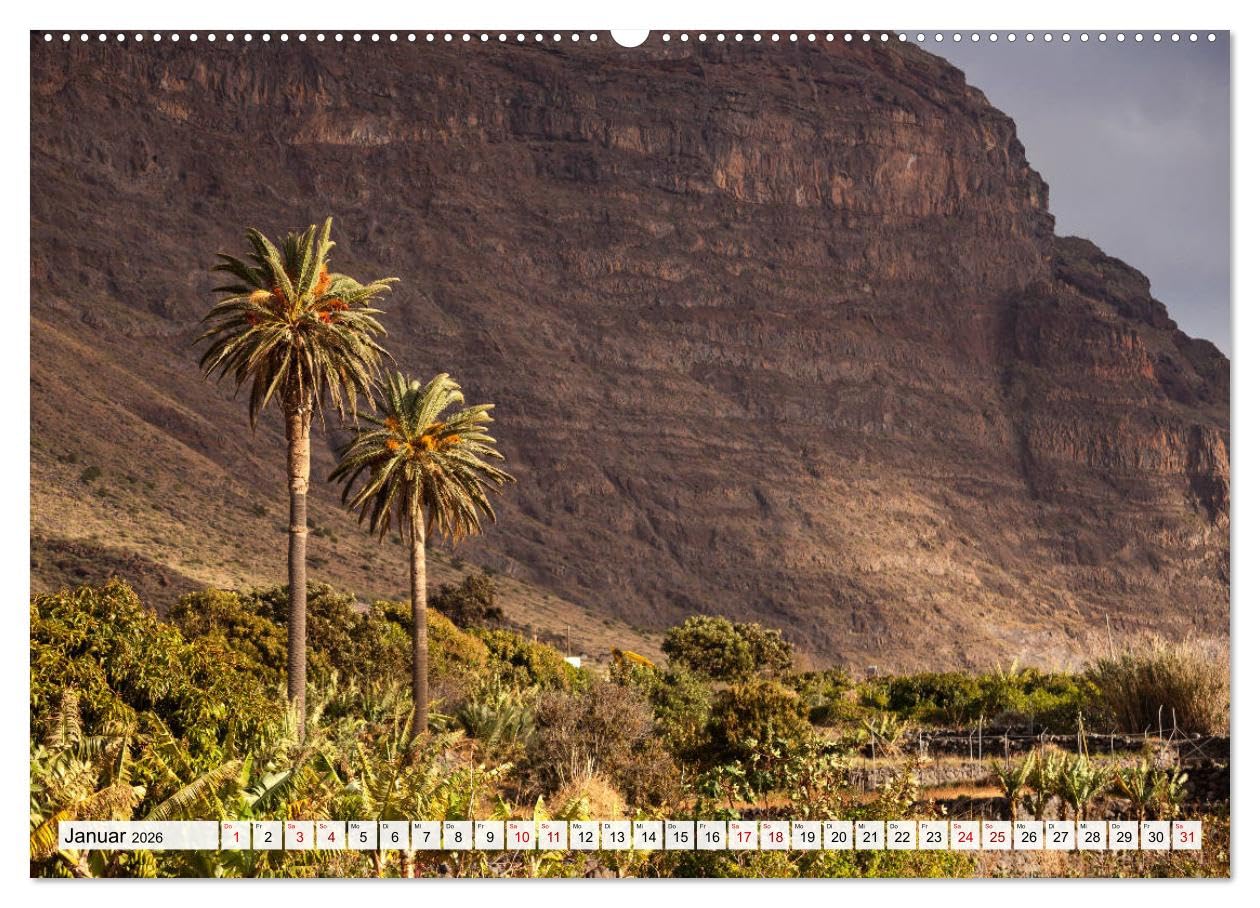 Landschaften der Kanarischen Inseln. (hochwertiger Premium Wandkalender 2026 DIN A2 quer), Kunstdruck in Hochglanz: Die faszinierende landschaftliche Vielfalt der Kanarischen Inseln. (CALVENDO Orte)