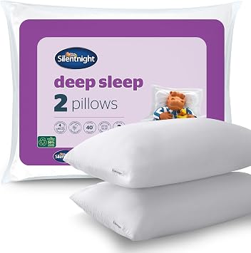 Silentnight Deep Sleep Pillows 2 Pack - Medium Support