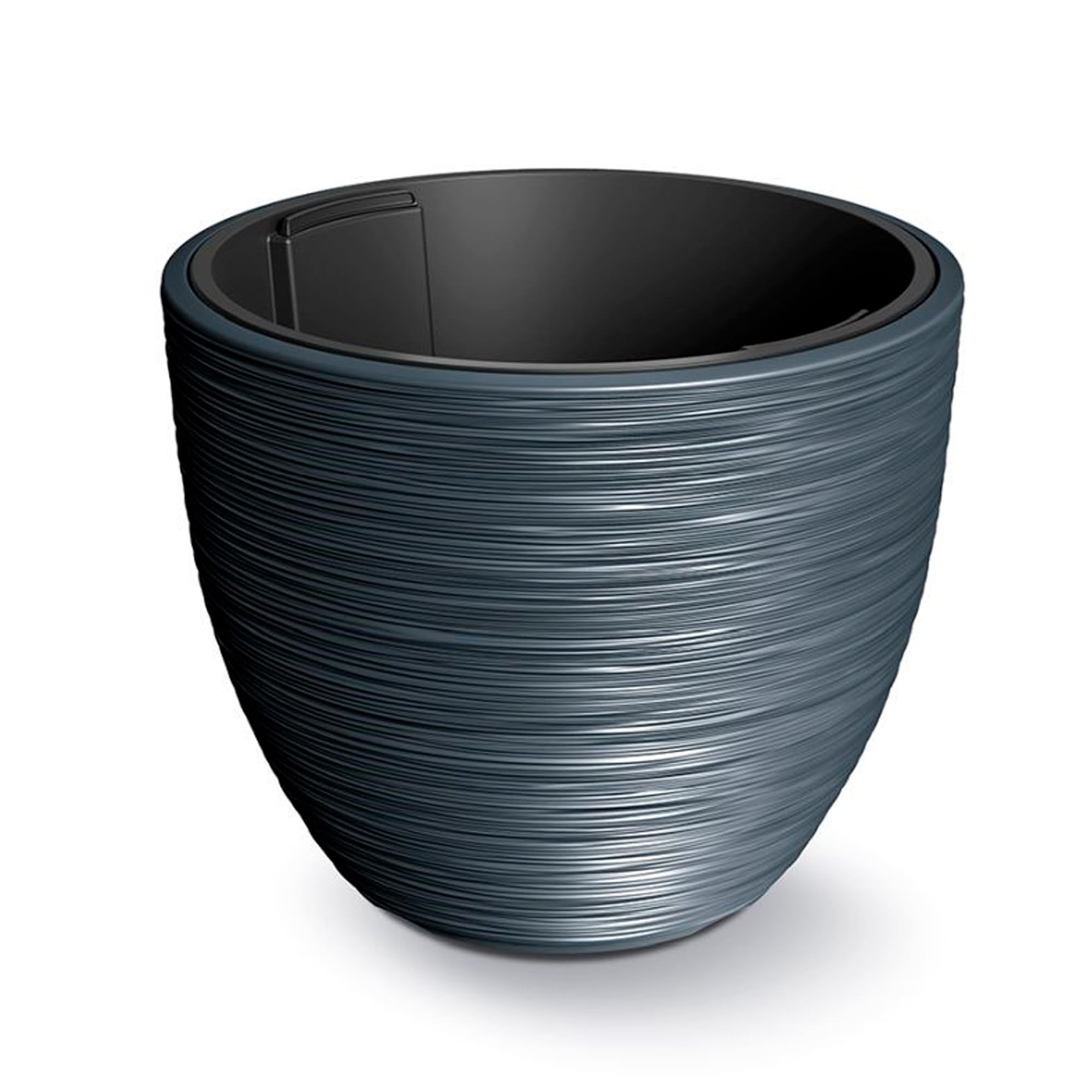 Prosperplast FURU Collection 39 x 39 x 32 cm Anthracite Planter with Tank 30 Litres