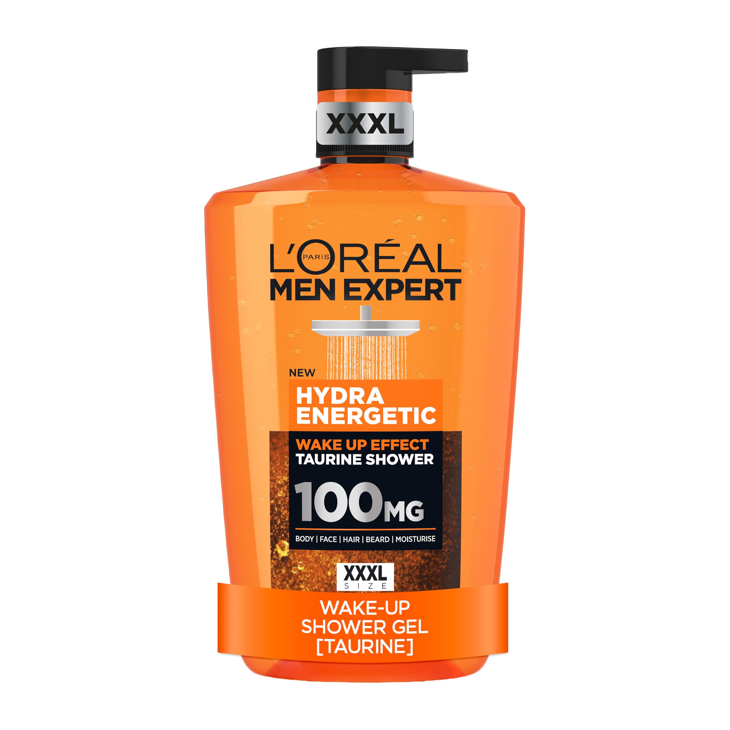LâOrã©Al Paris L'orã©Al Men Expert Hydra Energetic Shower Gel, 1L